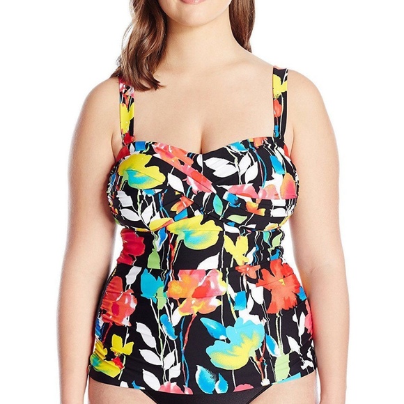 anne cole plus size swim